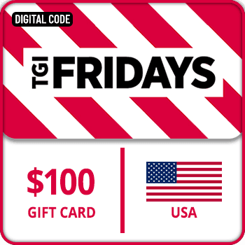 TGI Fridays Gift Card USA 100 USD