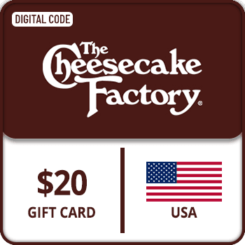 The Cheesecake Factory Gift Card USA 20 USD