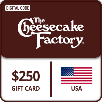 The Cheesecake Factory Gift Card USA 250 USD