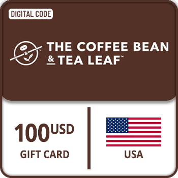 The Coffee Bean & Tea Leaf Gift Card USA 100 USD