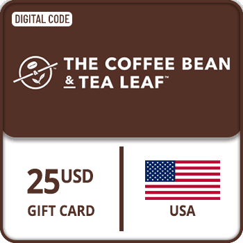 The Coffee Bean & Tea Leaf Gift Card USA 25 USD
