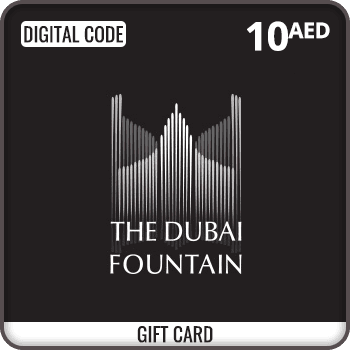 The Dubai Fountain Boardwalk UAE Gift Card 10 AED