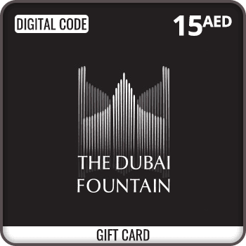The Dubai Fountain Boardwalk UAE Gift Card 15 AED