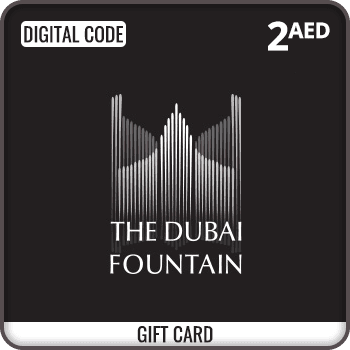 The Dubai Fountain Boardwalk UAE Gift Card 2 AED