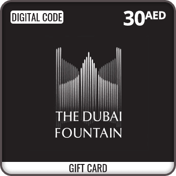 The Dubai Fountain Boardwalk UAE Gift Card 30 AED
