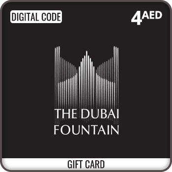 The Dubai Fountain Boardwalk UAE Gift Card 4 AED