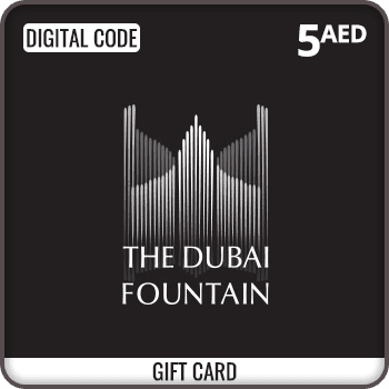 The Dubai Fountain Boardwalk UAE Gift Card 5 AED