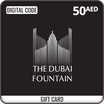 The Dubai Fountain Boardwalk UAE Gift Card 50 AED