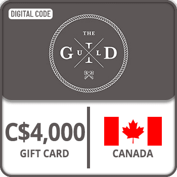 The Guild Gift Card CANADA 4000 CAD