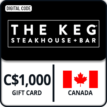 The Keg Gift Card CANADA 1000 CAD