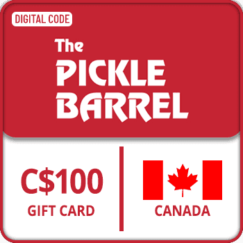 The Pickle Barrel Gift Card CANADA 100 CAD