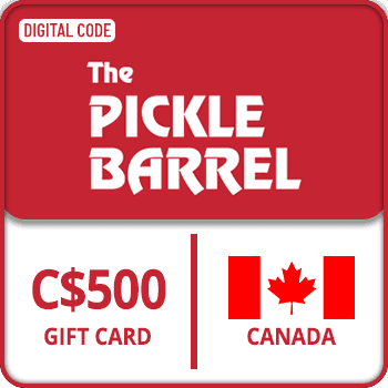 The Pickle Barrel Gift Card CANADA 500 CAD
