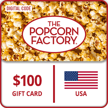 The Popcorn Factory Gift Card US USA 100 USD