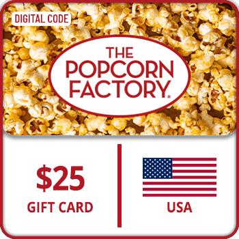 The Popcorn Factory Gift Card US USA 25 USD