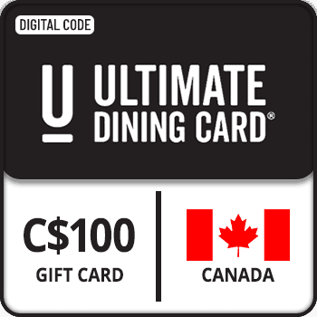 The Ultimate Dining Gift Card CANADA 100 CAD