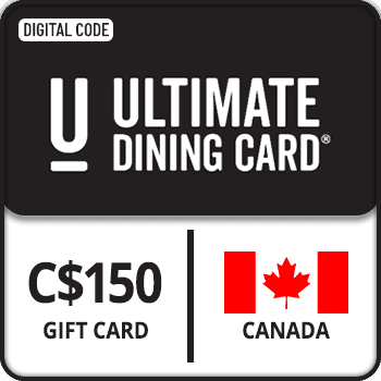 The Ultimate Dining Gift Card CANADA 150 CAD