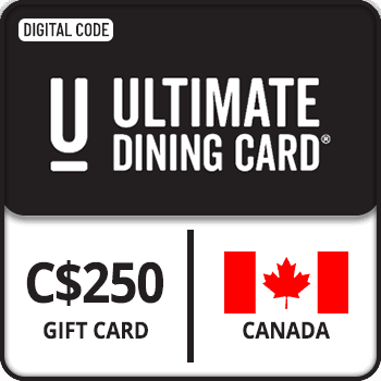The Ultimate Dining Gift Card CANADA 250 CAD