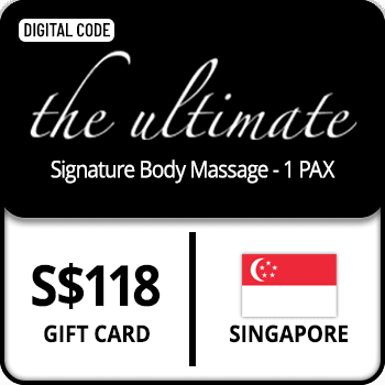 The Ultimate Gift Card SINGAPORE Signature Body Massage (1 Pax SGD 118)