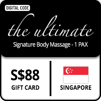 The Ultimate Gift Card SINGAPORE Signature Body Massage (1 Pax SGD 88)