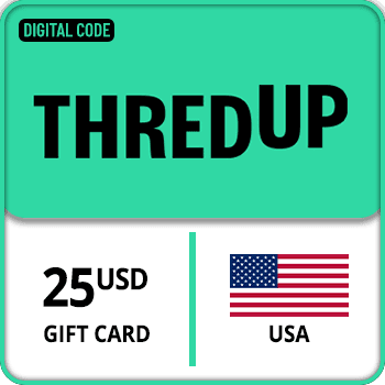 ThredUp Gift Card USA 25 USD