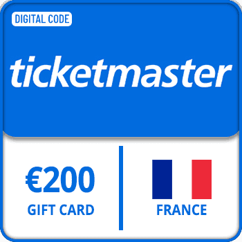 Ticketmaster Gift Card FRANCE EUR 200