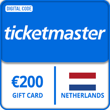 Ticketmaster Gift Card NETHERLANDS EUR 200
