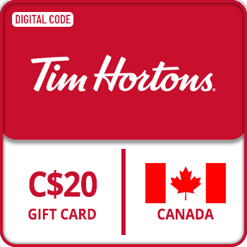 Tim Hortons Gift Card CANADA 20 CAD