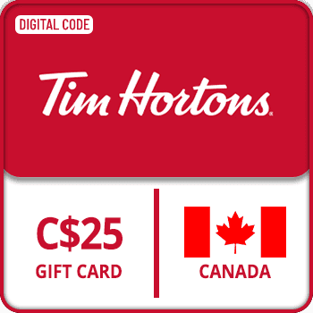 Tim Hortons Gift Card CANADA 25 CAD