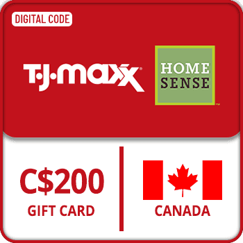 TJX Gift Card CANADA 200 CAD