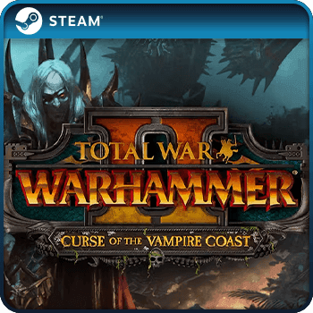 Total War Warhammer II 2 PC Curse of the Vampire Coast DLC STEAM Game Key Global