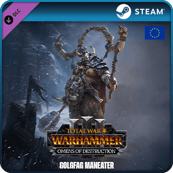 Total War WARHAMMER III Golgfag Omens of Destruction PC DLC STEAM Game Key Europe
