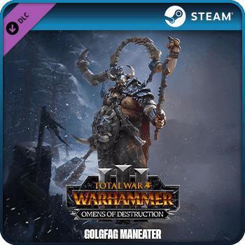 Total War WARHAMMER III Golgfag Omens of Destruction PC DLC STEAM Game Key Global
