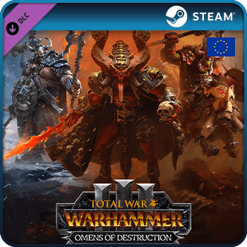 Total War WARHAMMER III Omens of Destruction PC DLC Bundle STEAM Game Key Europe