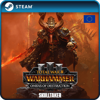 Total War WARHAMMER III Skulltaker Omens of Destruction PC DLC STEAM Game Key Europe