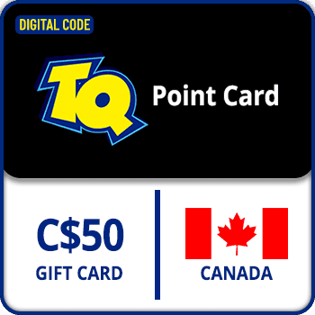 TQ Games Gift Card CANADA 50 CAD