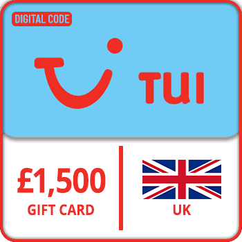 TUI Travel Card Gift Card UK 1500 GBP