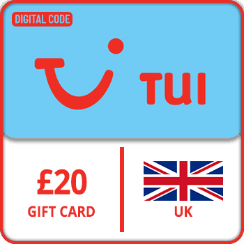 TUI Travel Card Gift Card UK 20 GBP