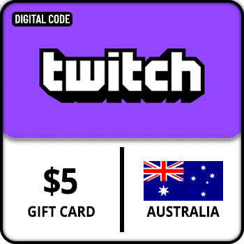 Twitch Gift Card Australia $5
