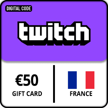Twitch Gift Card France €50