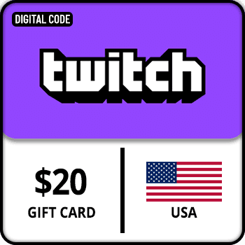 Twitch Gift Card USA $20