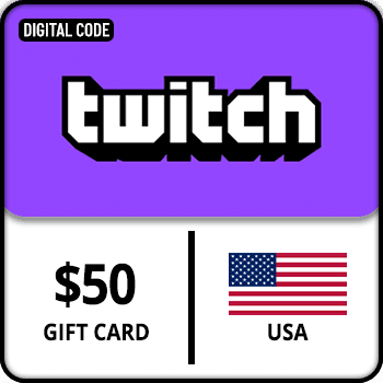 Twitch Gift Card USA $50