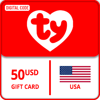 Ty Inc Gift Card USA 50 USD