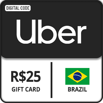 Uber Gift Card Brazil R$25