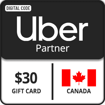 Uber Gift Card Canada $30