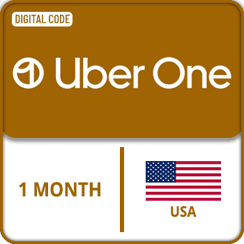 uber one usa 1 month gift card