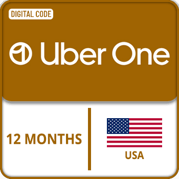 uber one usa 12 month gift card