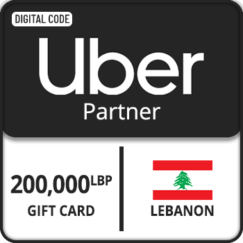 Uber Partner Gift Card Lebanon 200000 LBP