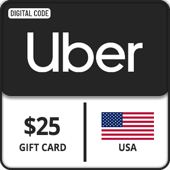 Uber Gift Card USA $25