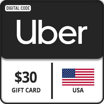 Uber Gift Card USA $30