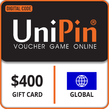 UniPin Voucher Gift Card Global 400 USD